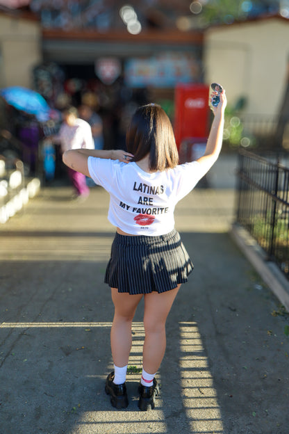 LATINAS ARE MY FAVORITE CROP TOP